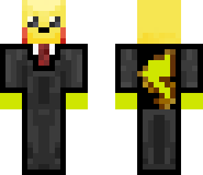 pikachu in a suit