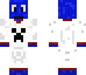 blue man