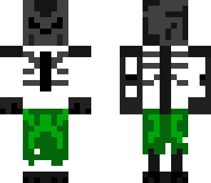 black skeleton