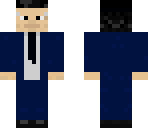 new blue suit