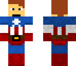 captin amarica no mask