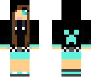 girl with creeper shirt