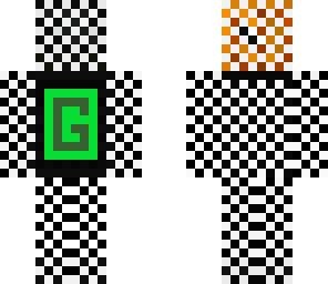 checkered skin