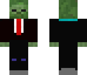 zombie in suit