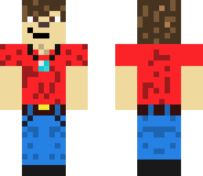 boy with glasses and red shirt