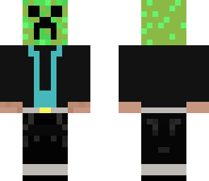 creeper head in suit