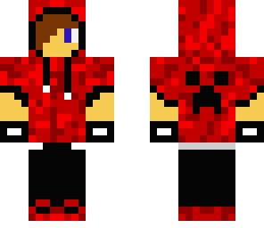 red hoddie creeper man