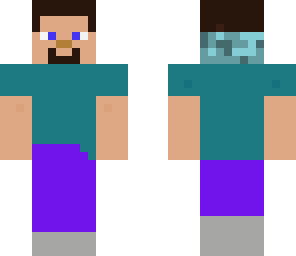 cleared textured steve