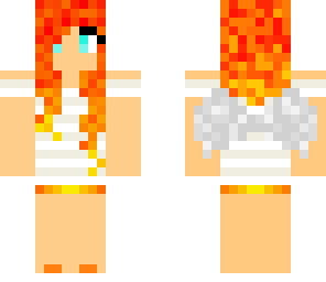 girl fire angel