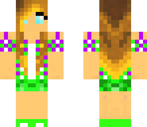 cool teen girl green