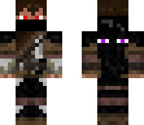 ender hunter with red eyes