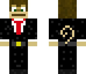 money in a suit
