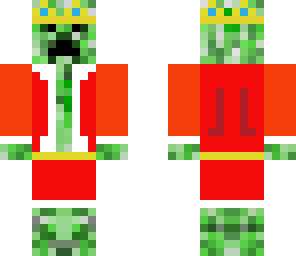 santa creeper with crown