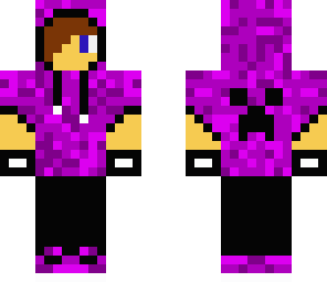 purple hoodie