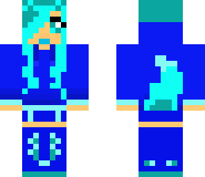 aqua fox chick