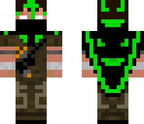 herobrine hunter hooded