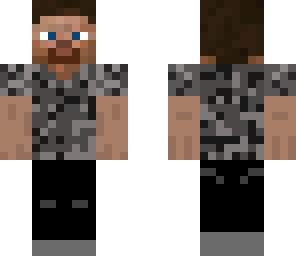 steve greyish shirt