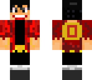 luffy with shirt and shoes