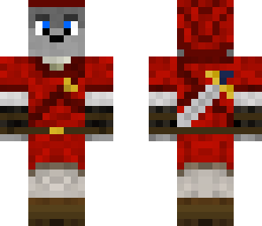 wolf link -red tunic-