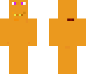 orange with face