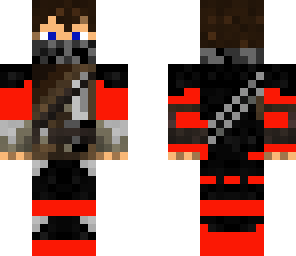 red hunter without hood