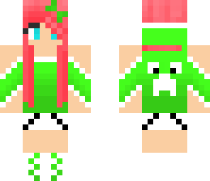 cute creeper girl