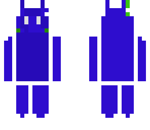 blue android