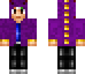 purple dino hoodie