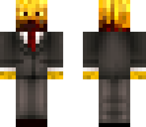 blaze in a suit