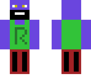 the blue man