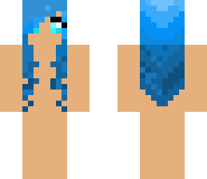 blue hair template