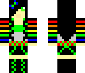 rainbow sceneish gurl