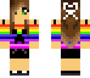 rainbow creeper girl
