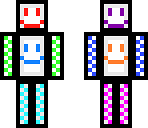 multi rainbows face