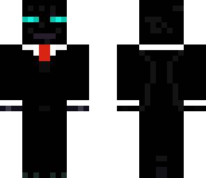blue eyed enderman tux
