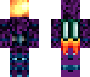 purple astronaut