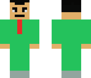 green buisiness man