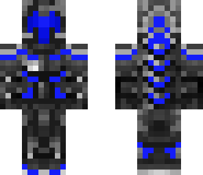 blue exosuit