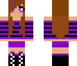 purple girl