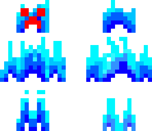 blue creeper fire