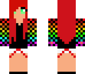 rainbow girl