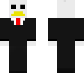 duck in a suit