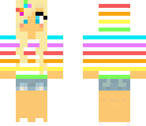 rainbow girl edited so you can see the bow