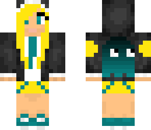 yellow pacman girl