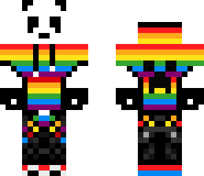 rainbow panda