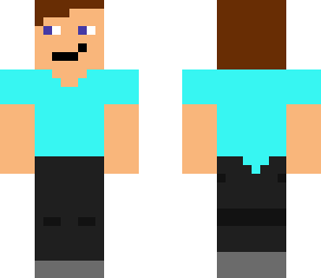 blue man