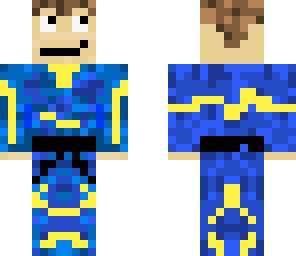 blue ninja no mask