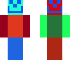 multicolor man