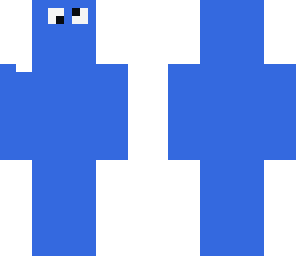 stupid blue man