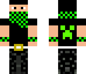 my skin green